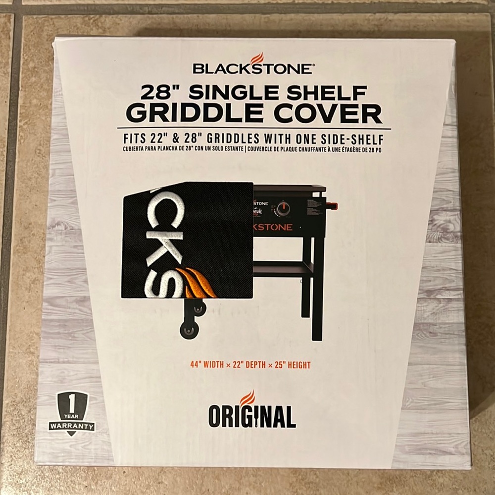Blackstone 22” or 28” Single Shelf Griddles - New In Box